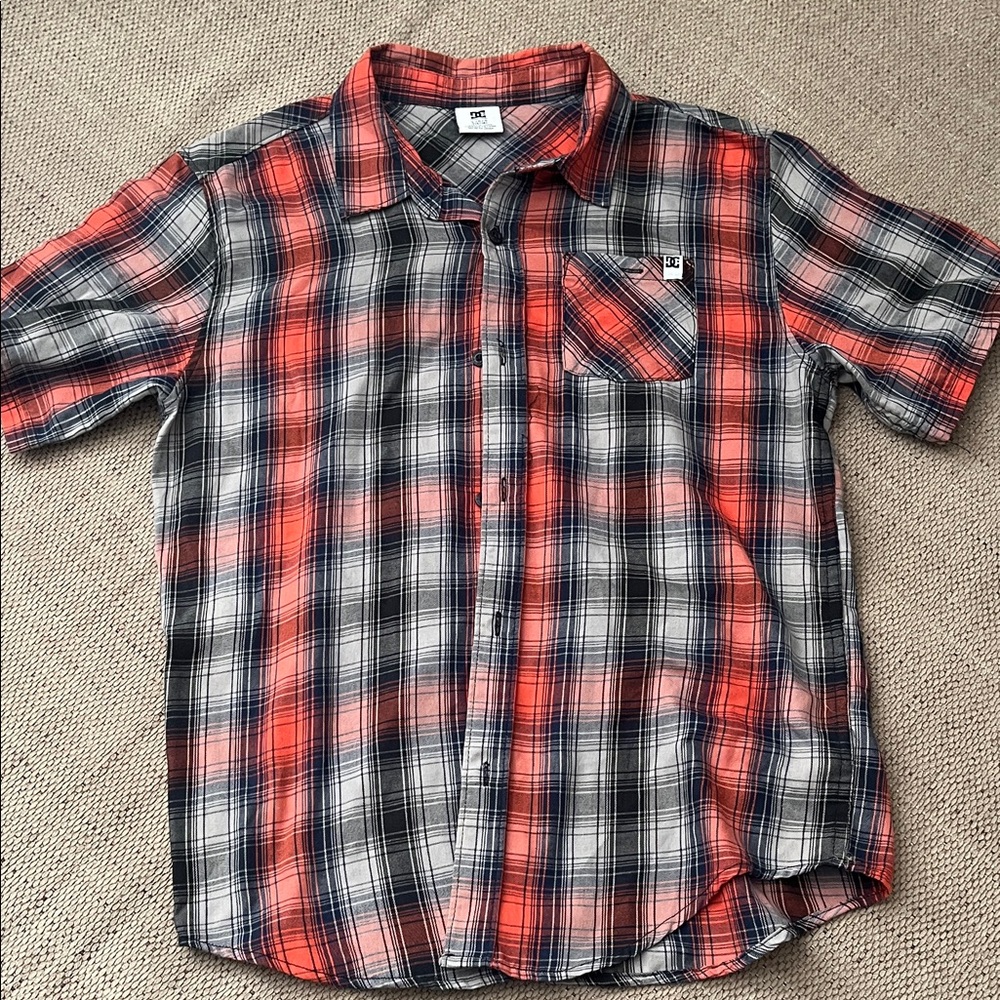 DC Red and Black Checkered Shirt